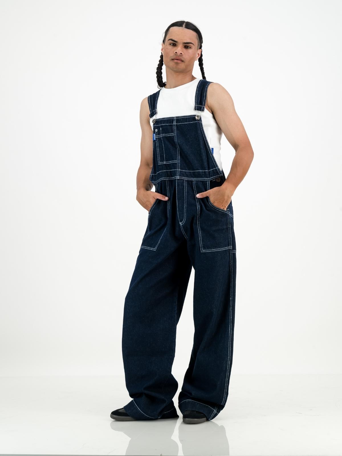 Utility Dungaree - Indigo