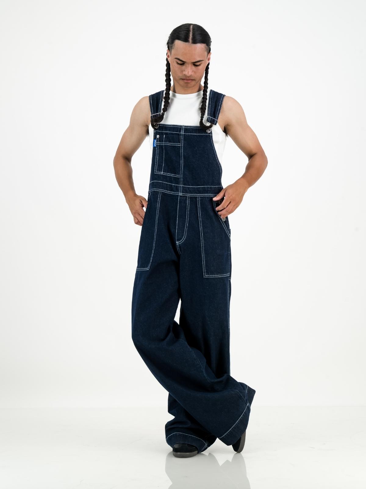 Utility Dungaree - Indigo