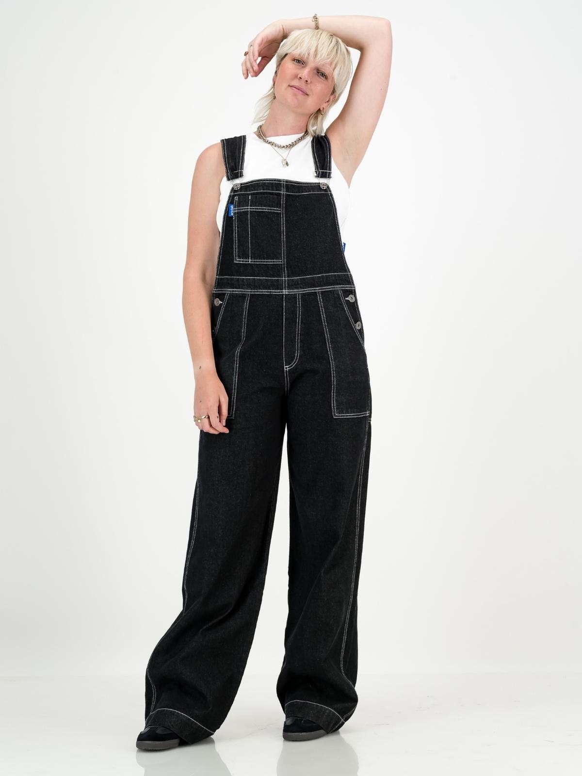 Utility Dungaree - Black