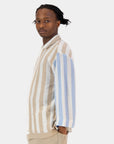 Knitted Stripe Bowler (oversized)