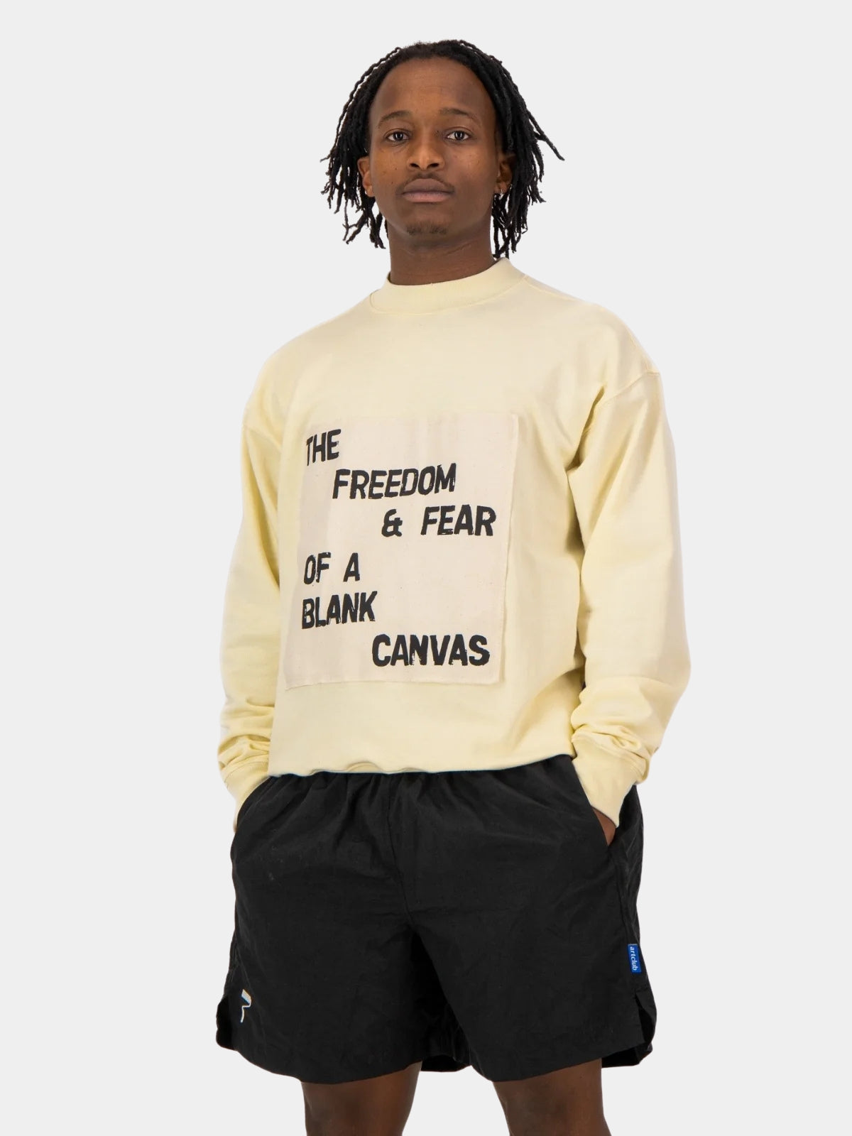 Milk Canvas Sweater