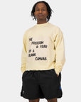 Milk Canvas Sweater