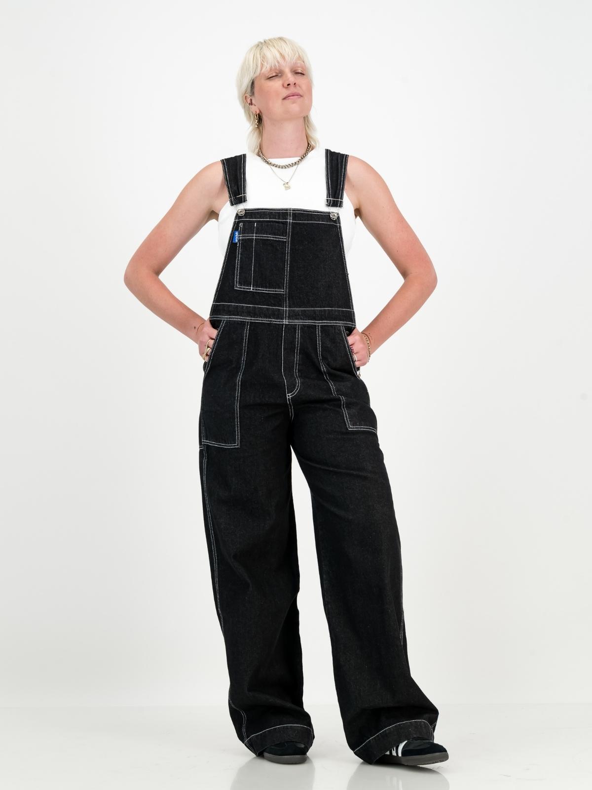 Utility Dungaree - Black