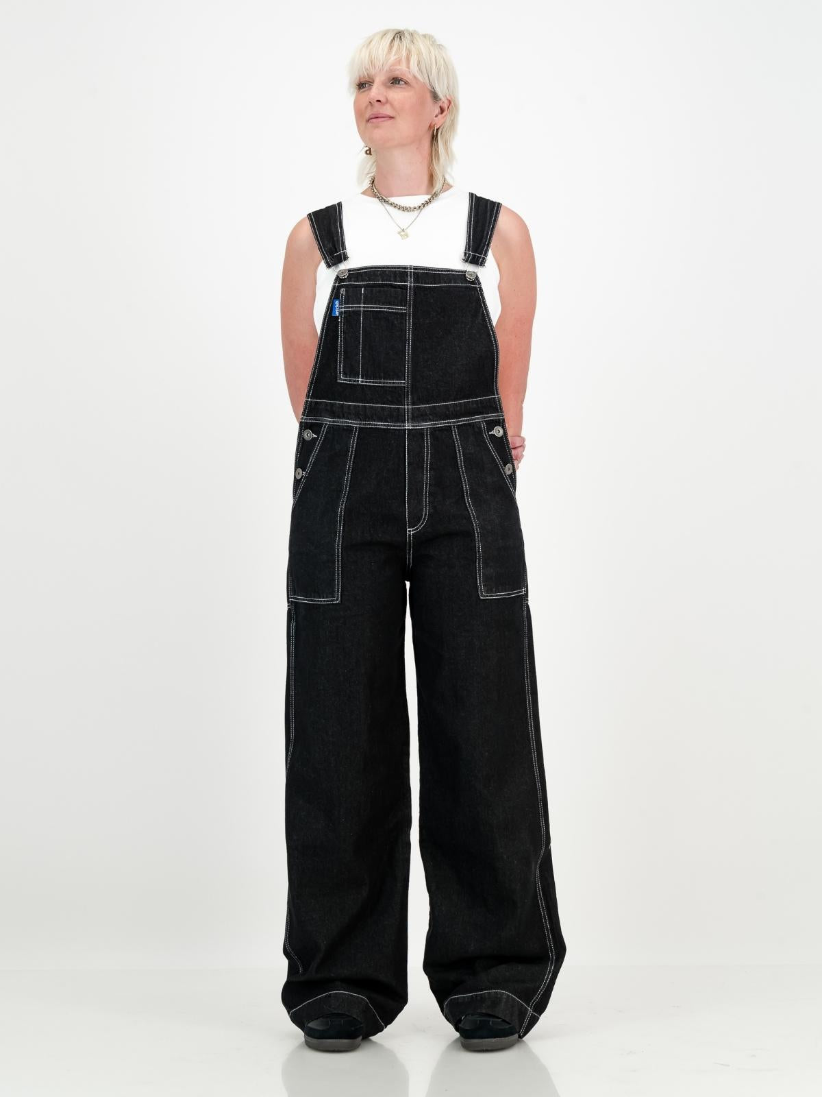 Utility Dungaree - Black