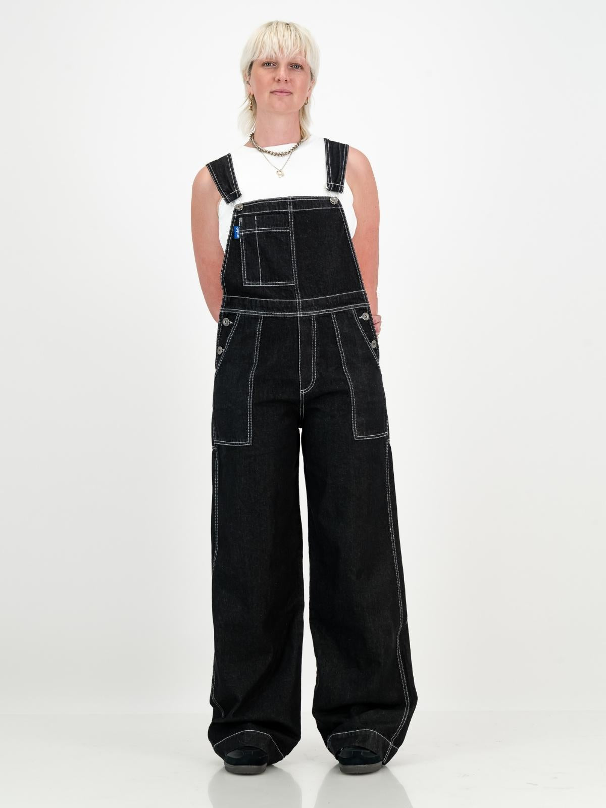 Utility Dungaree - Black