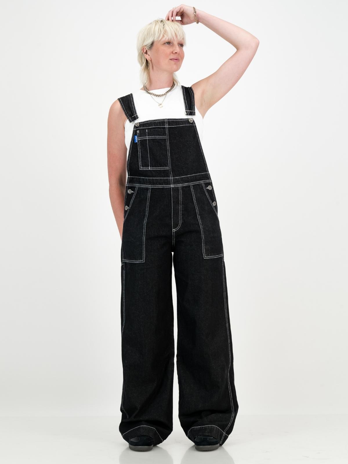 Utility Dungaree - Black