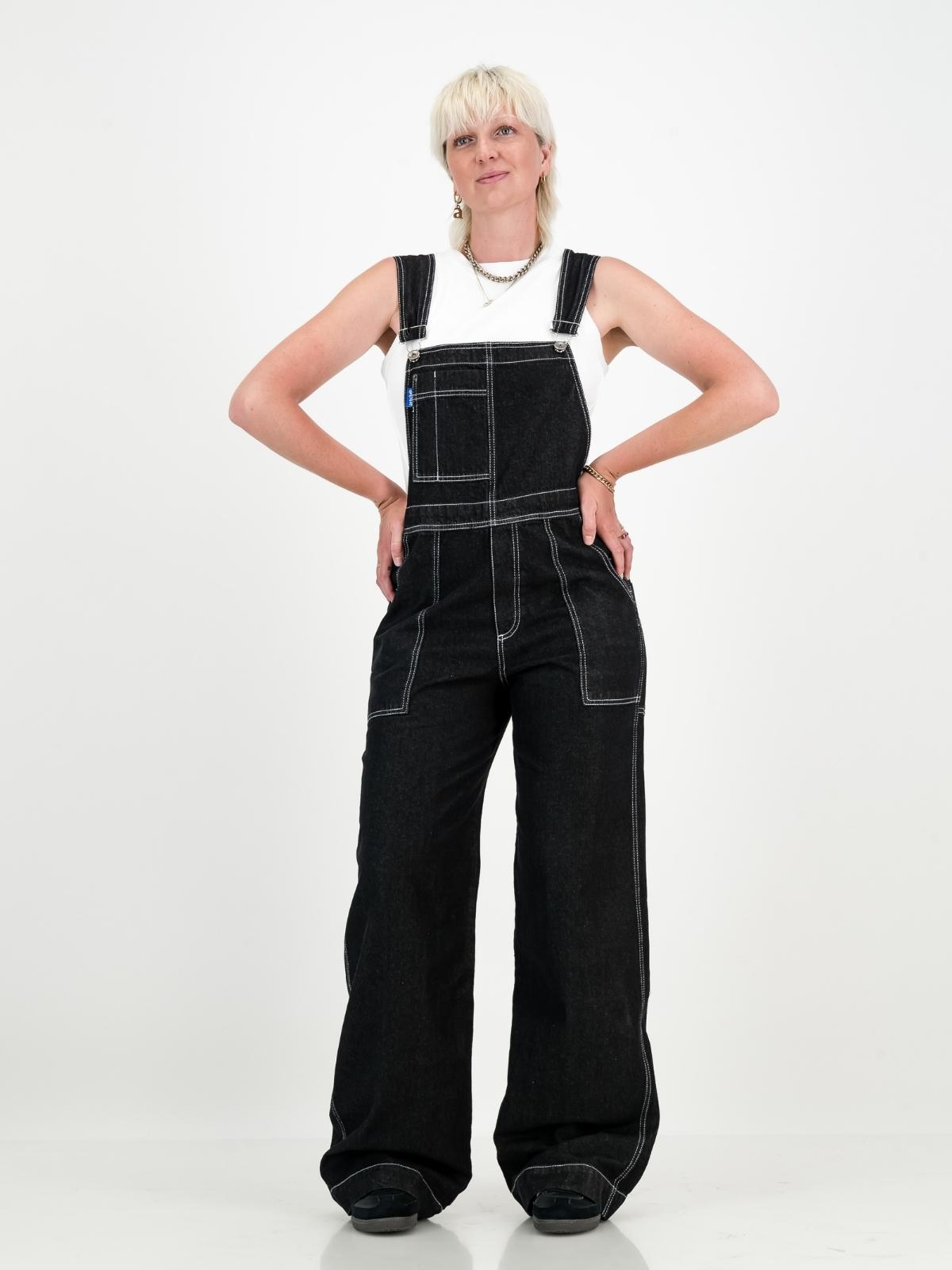 Utility Dungaree - Black