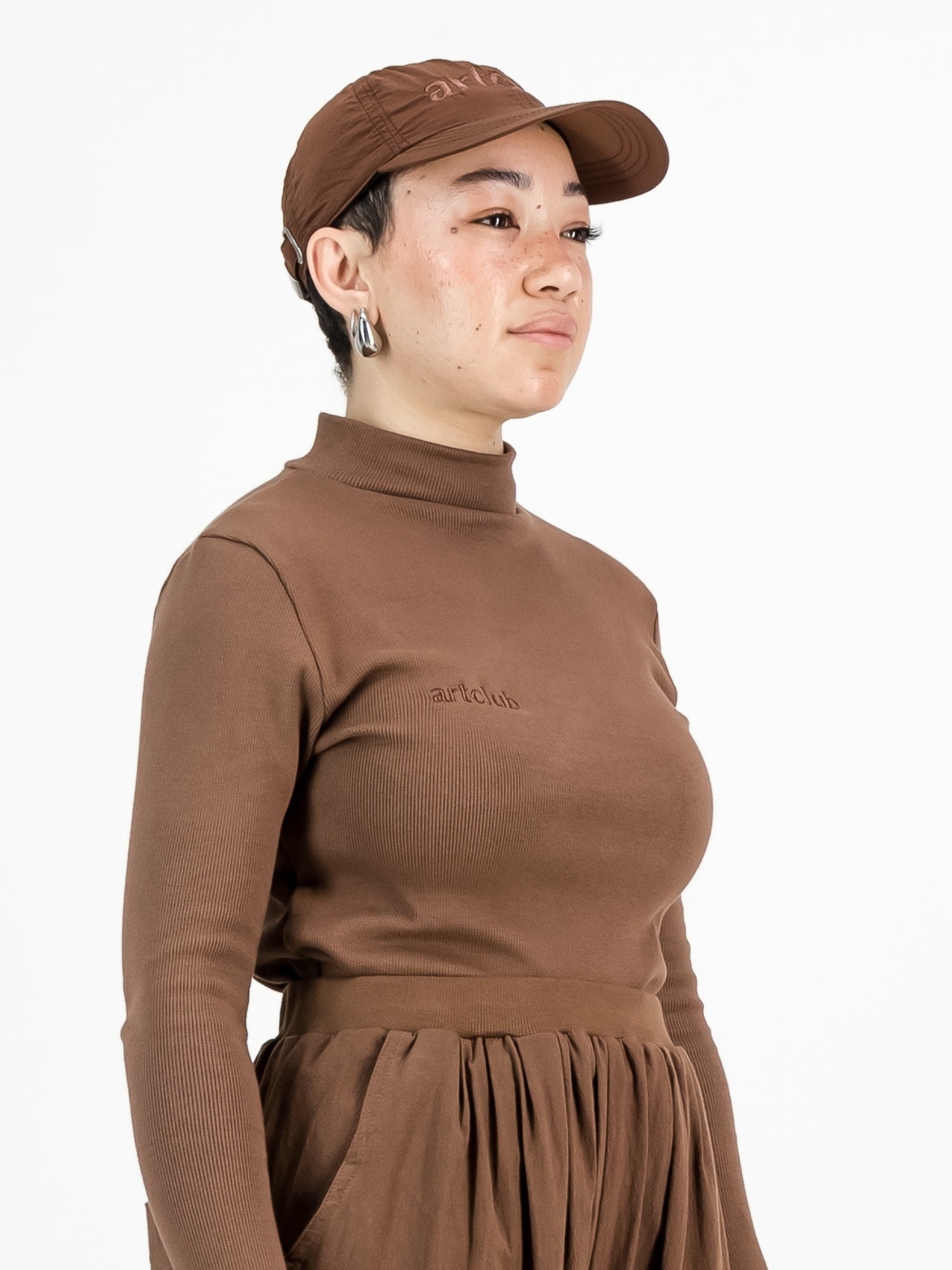 Technical Logo Cap - Clay