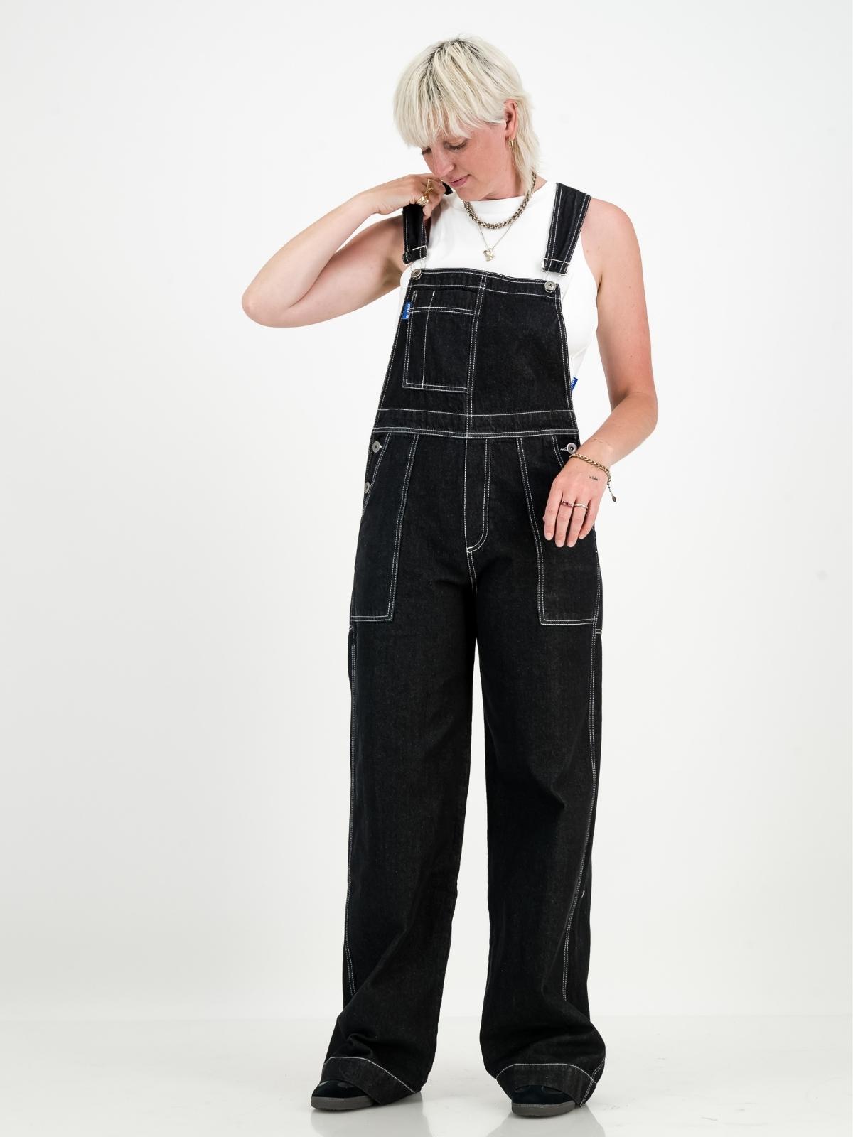 Utility Dungaree - Black