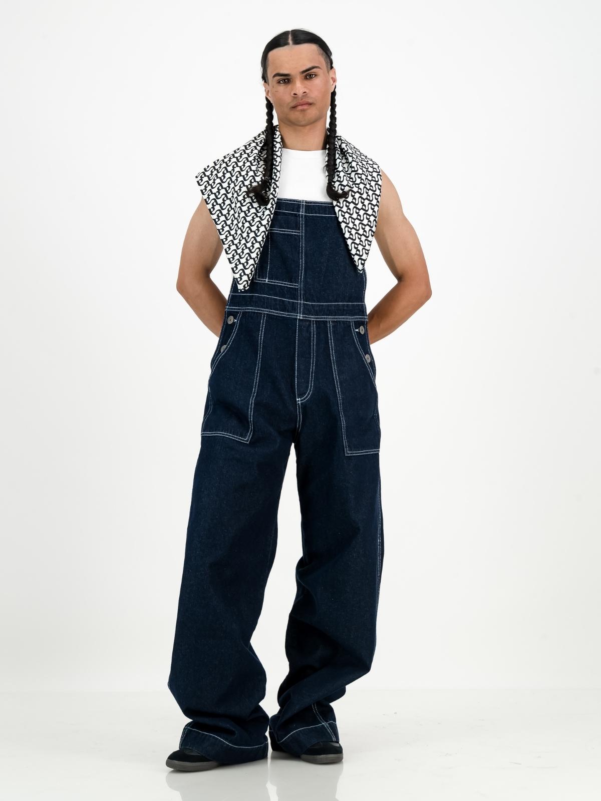 Utility Dungaree - Indigo