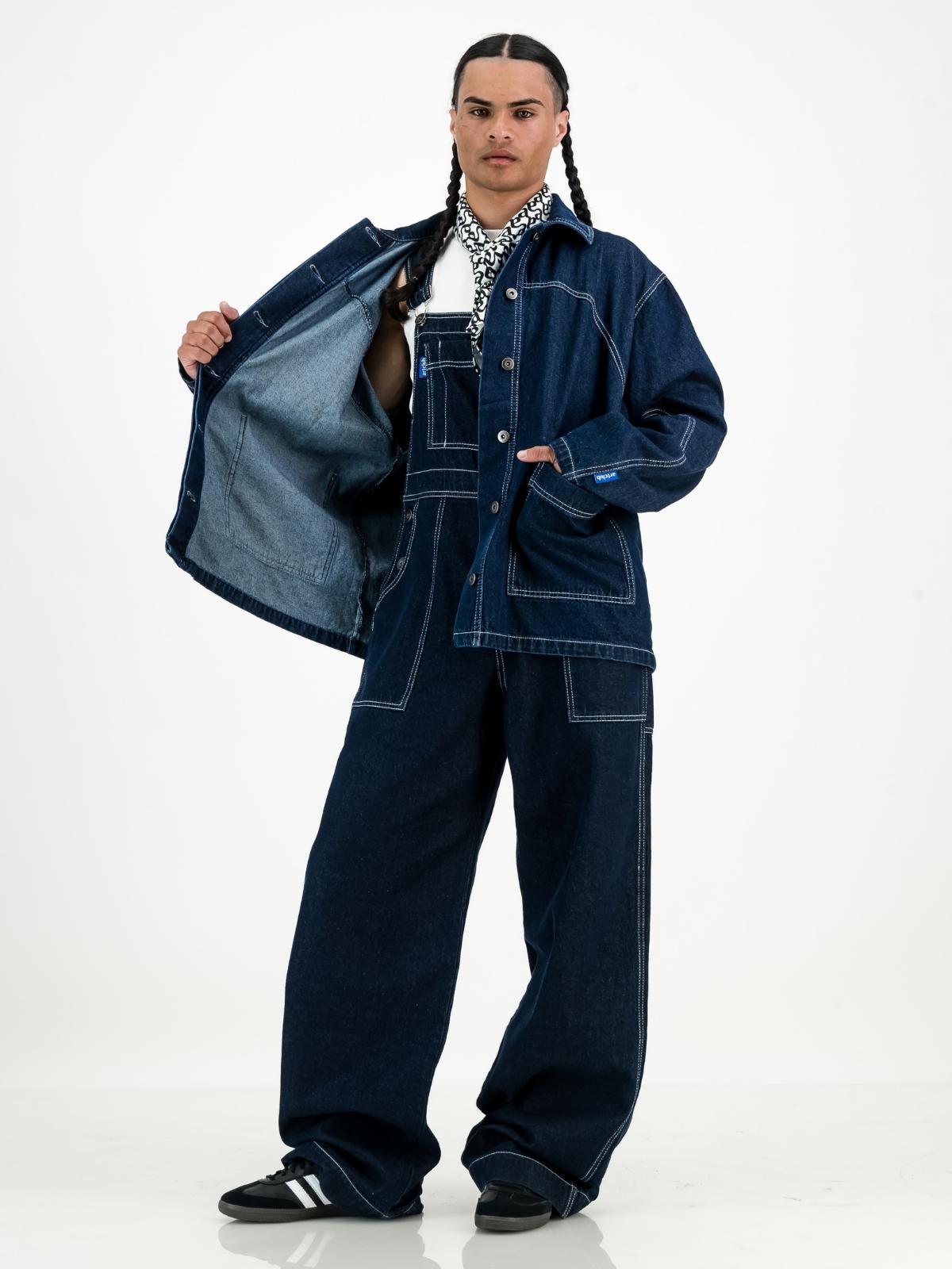 Utility Dungaree - Indigo