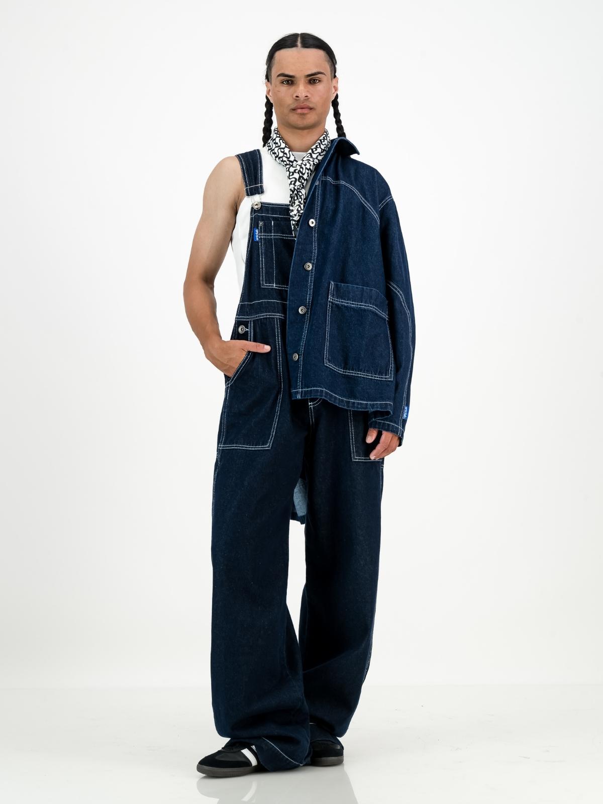 Utility Dungaree - Indigo