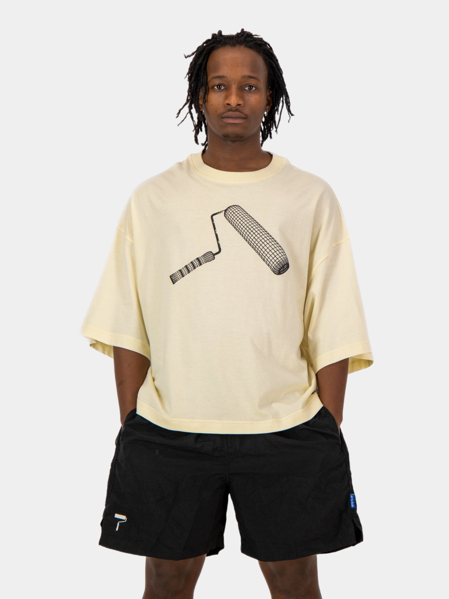 Roller Brush Milk Tee