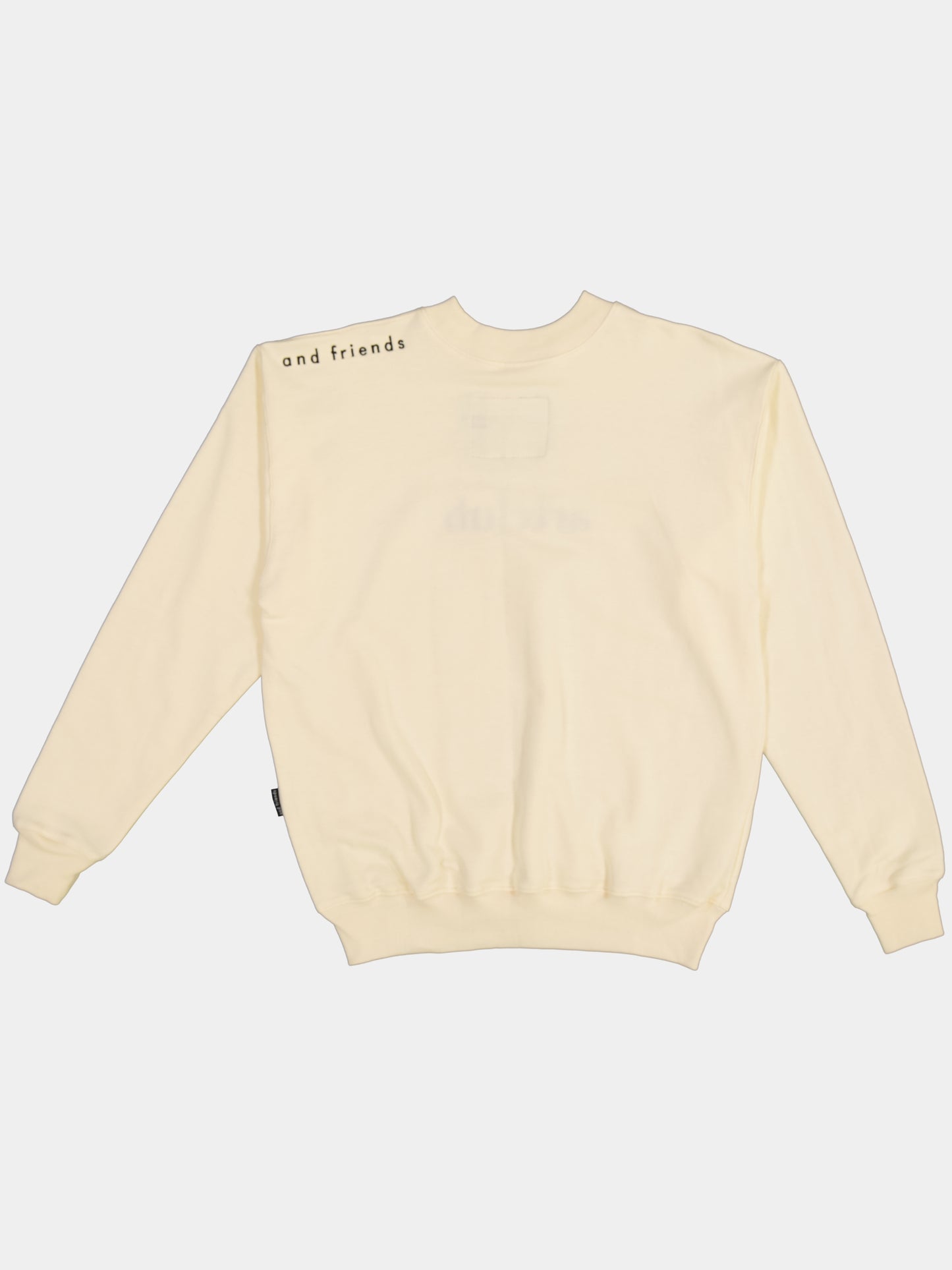 Embroidered Logo Sweater - Milk