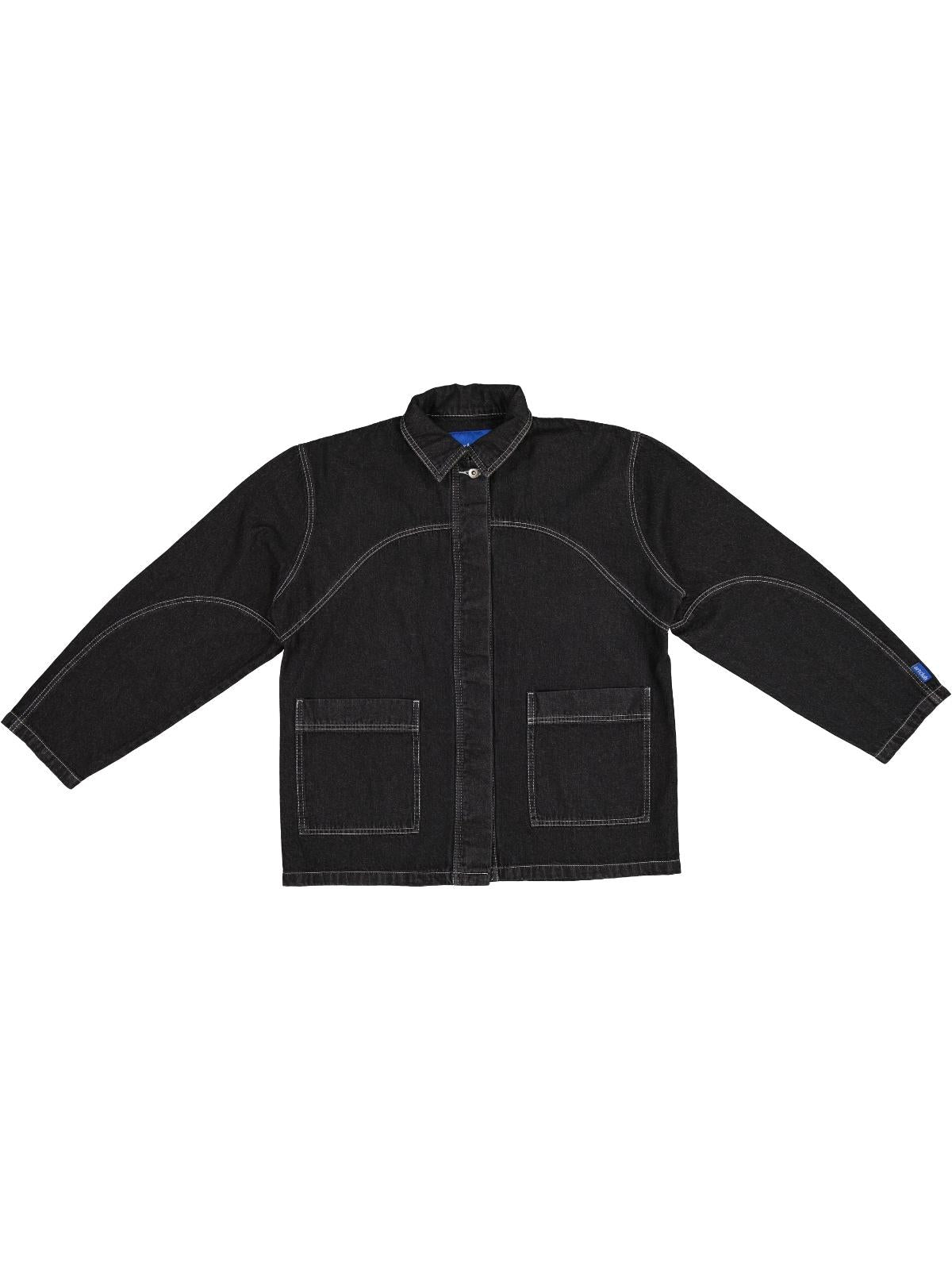 Engineered Denim Jacket - Black
