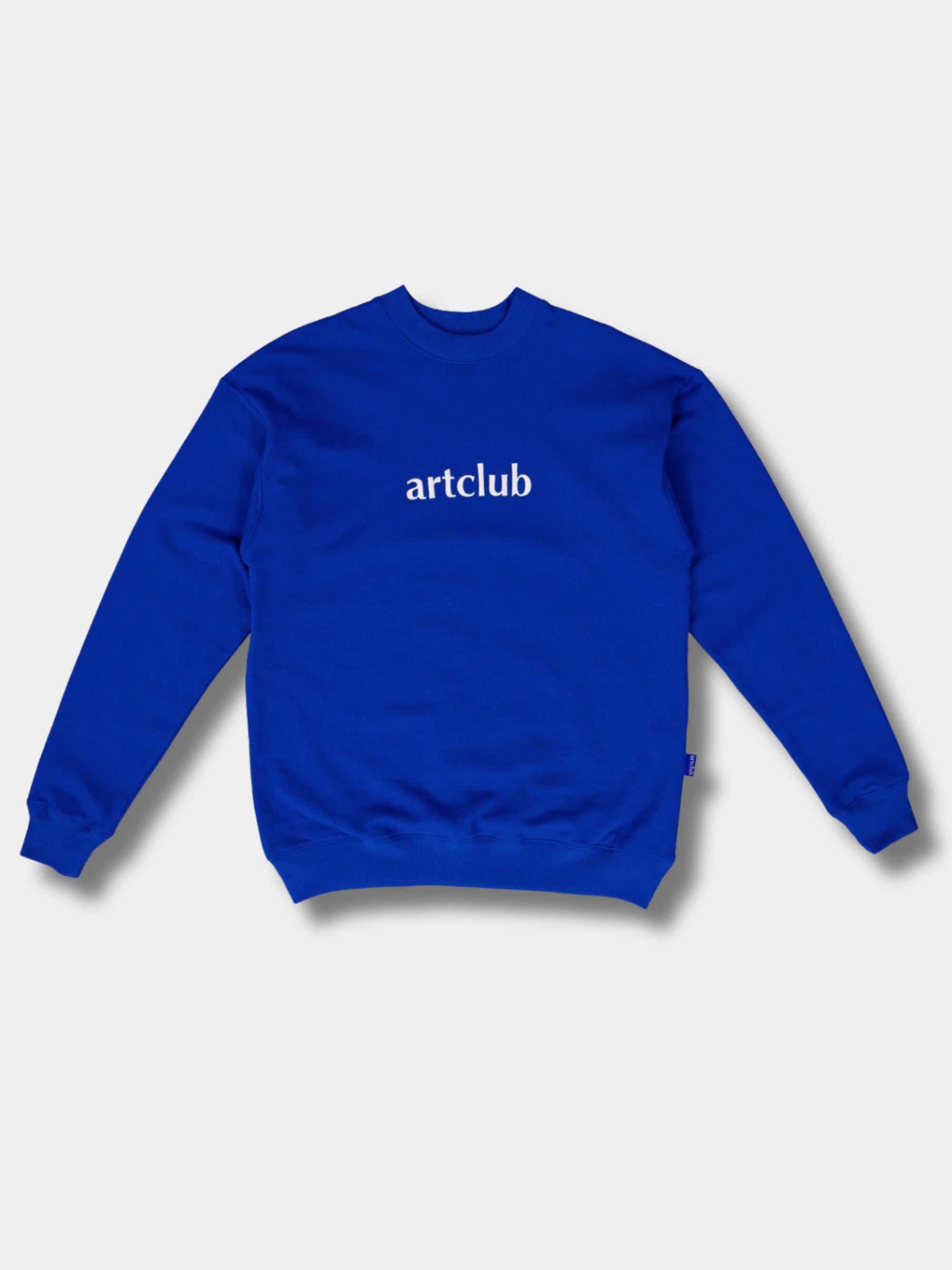 Embroidered Logo Sweater Royal