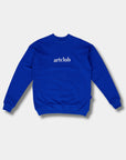 Embroidered Logo Sweater Royal
