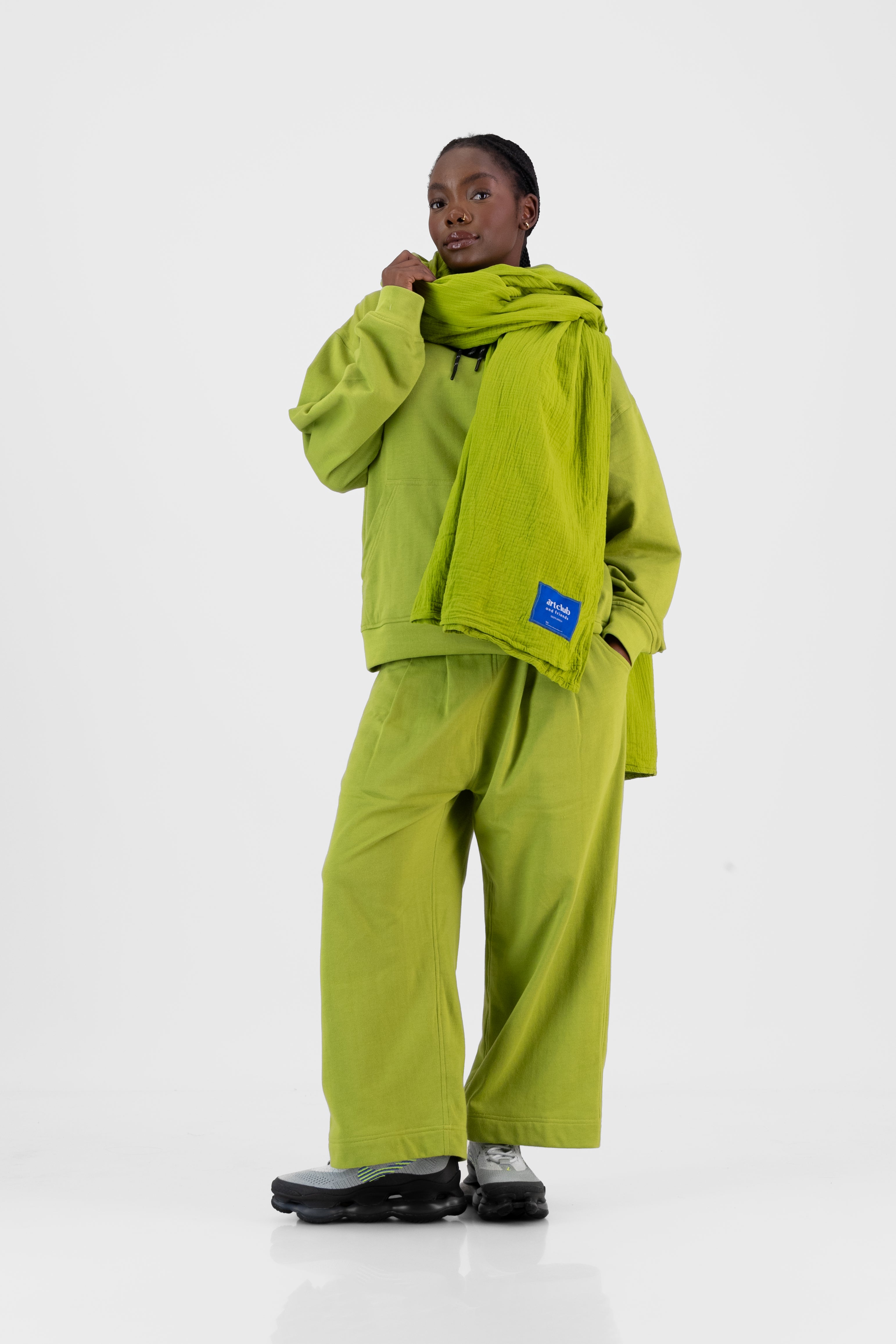 Cocoon Scarf - Apple