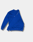 Embroidered Logo Sweater Royal