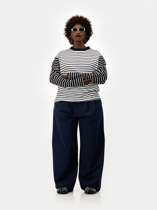 The Uniform Long Sleeve Tee - Stripe