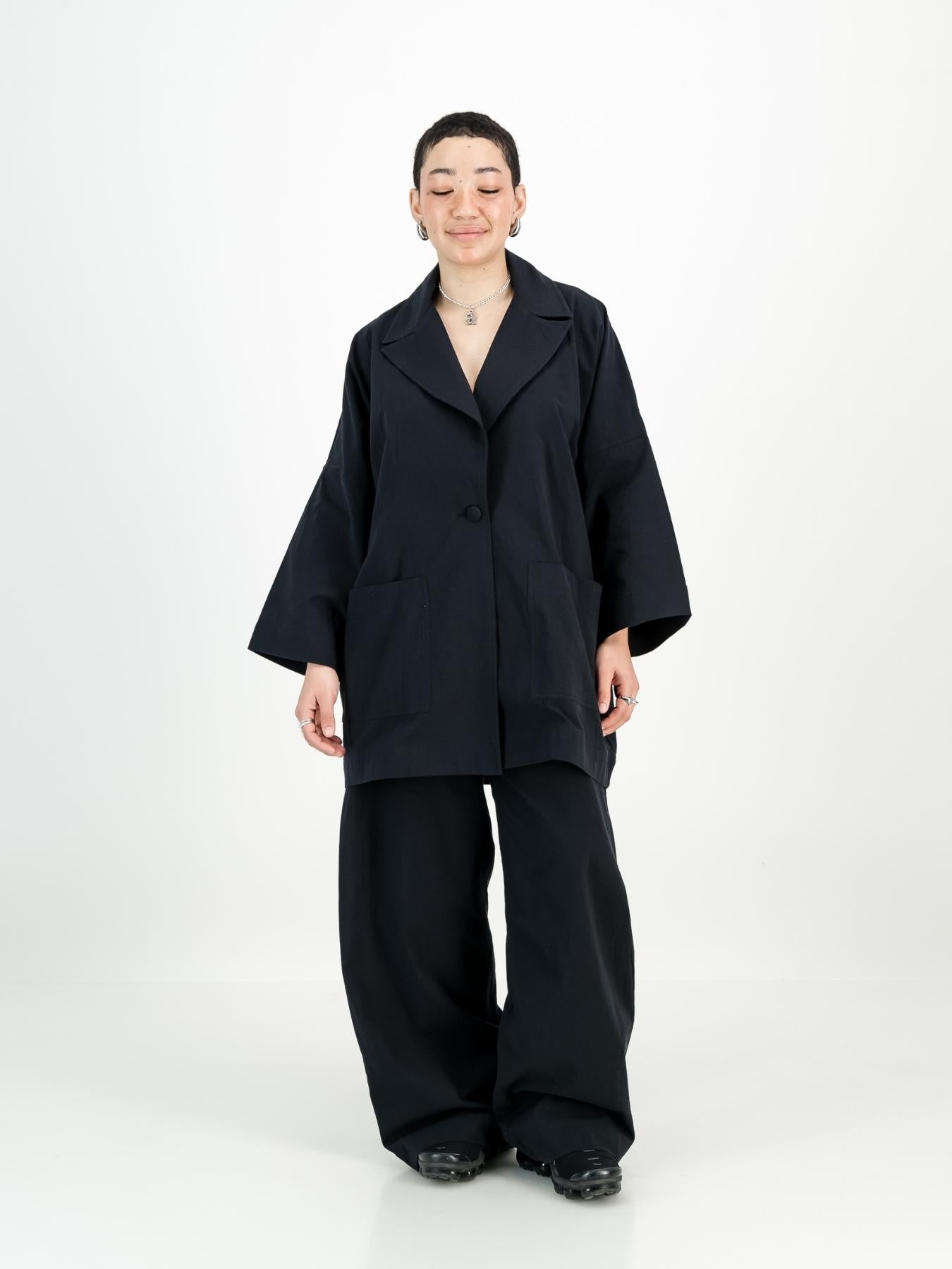 Cocoon Blazer - Kohl