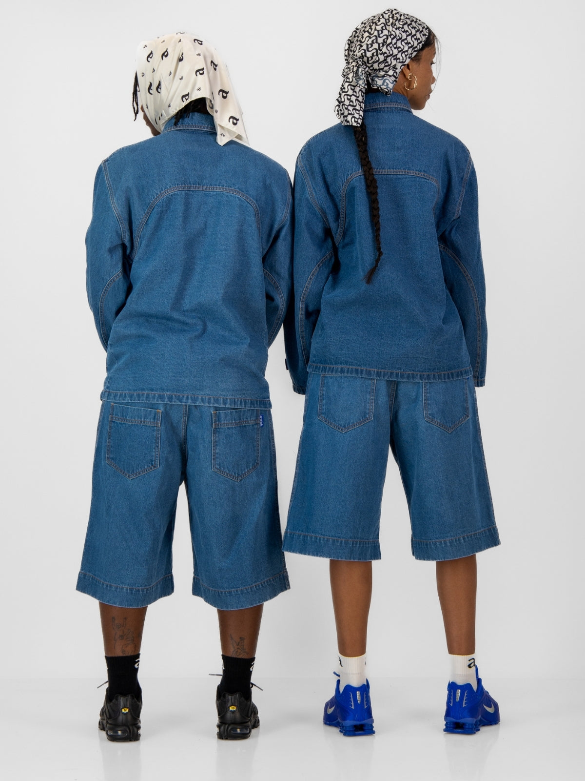 Logogram Scarf- Cream