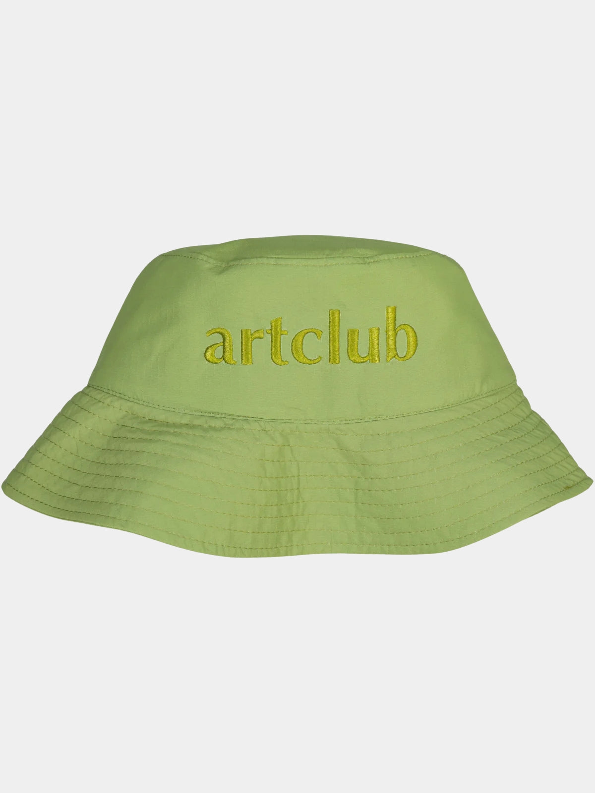 Green Taslon Bucket Hat