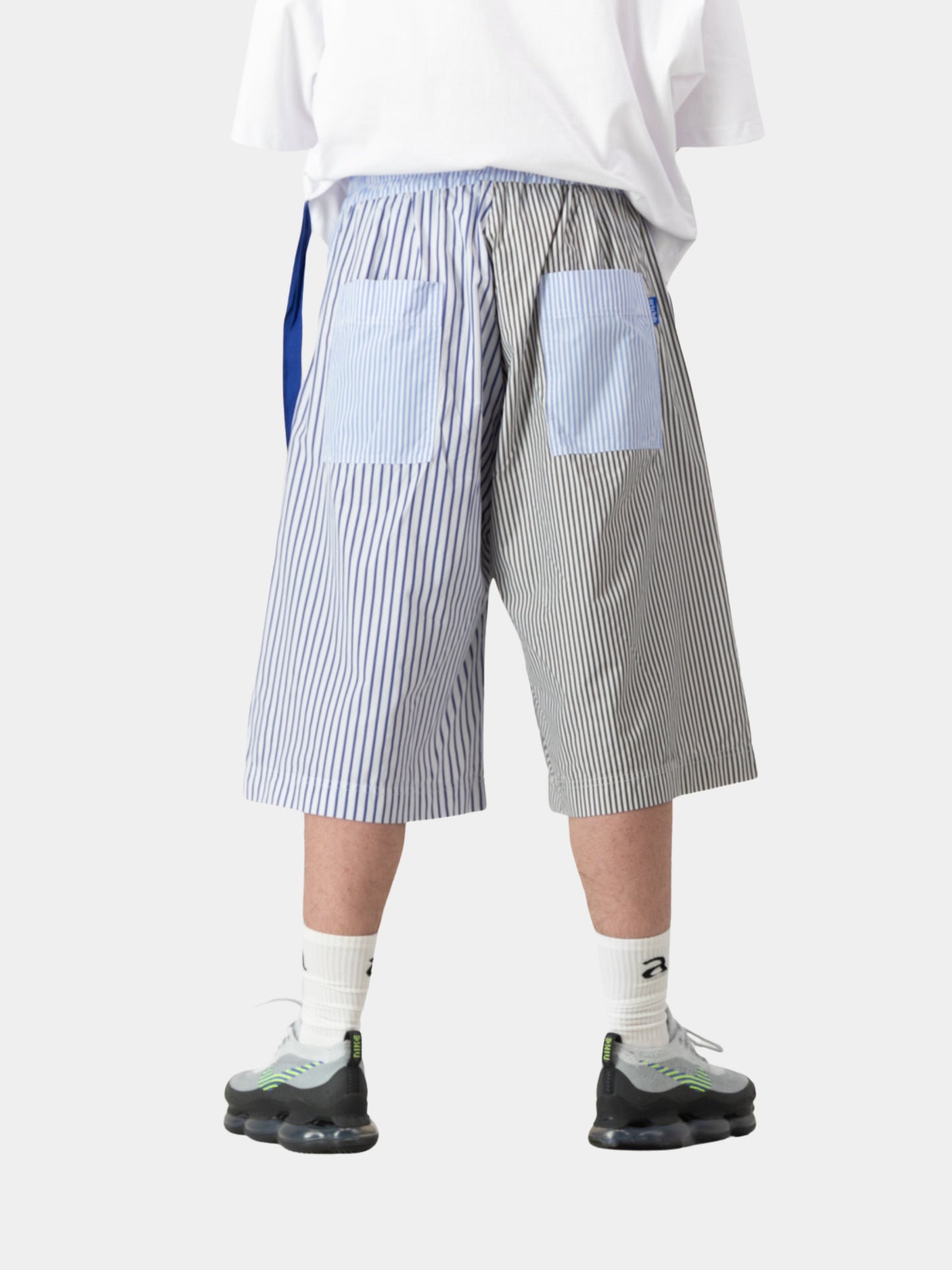 Multi-stripe Cocoon Shorts
