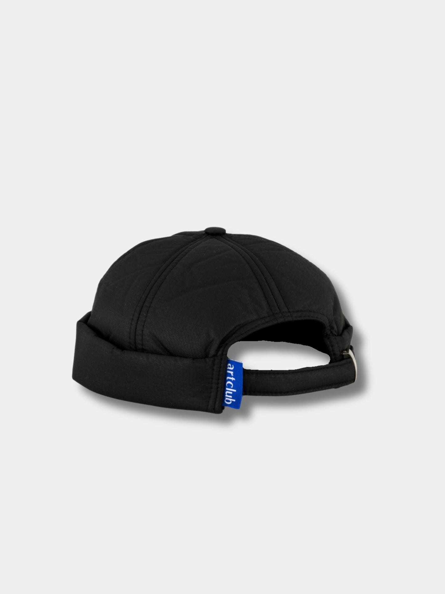 Padded Black Skull Cap