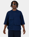 Navy Pocketed Tee