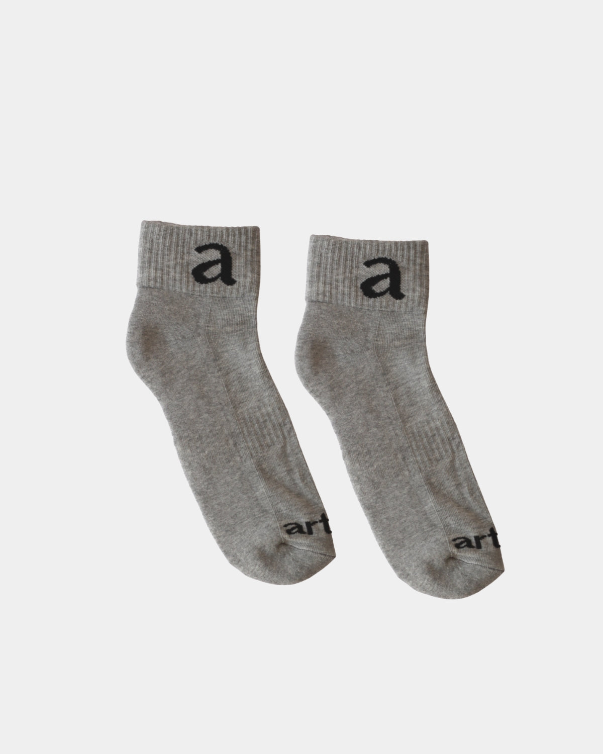 Grey Ankle Socks