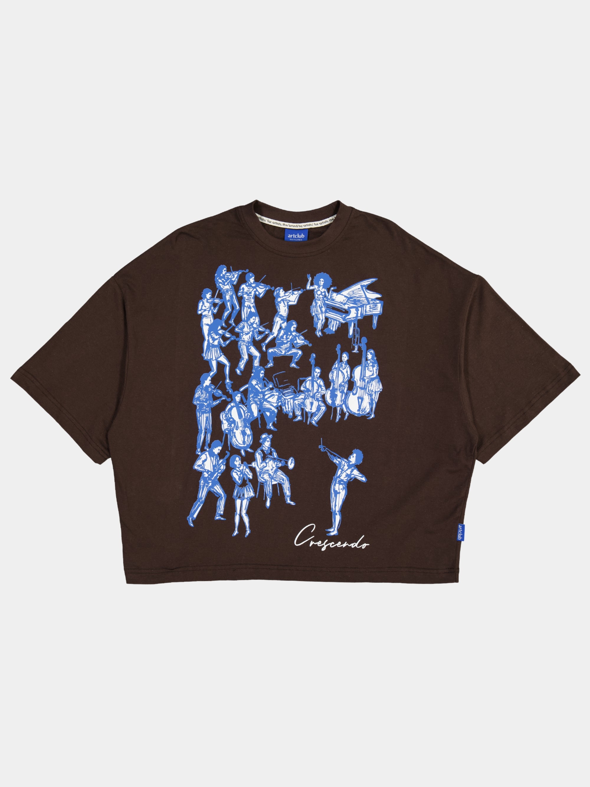Crescendo Wide Crop Tee