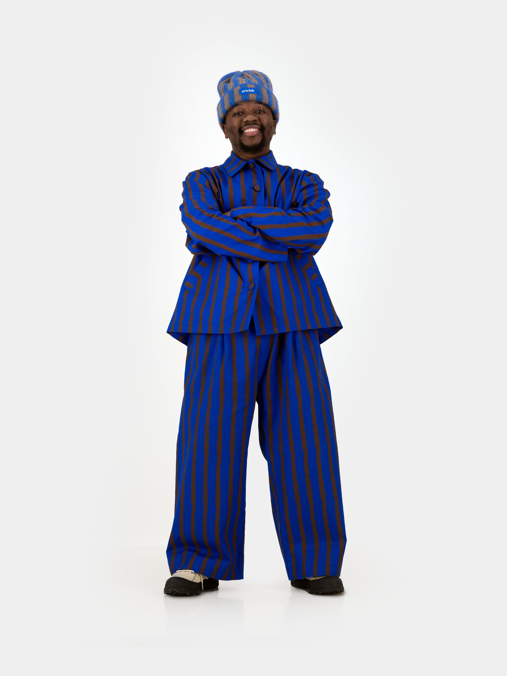 Cropped Cocoon - Stripe