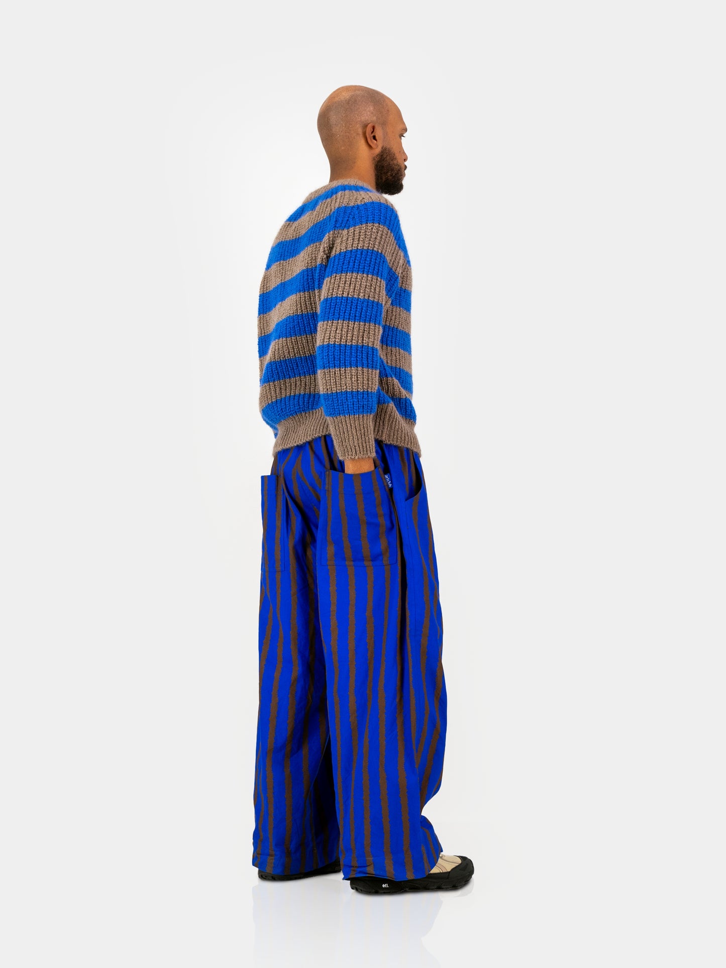 Cropped Cocoon - Stripe