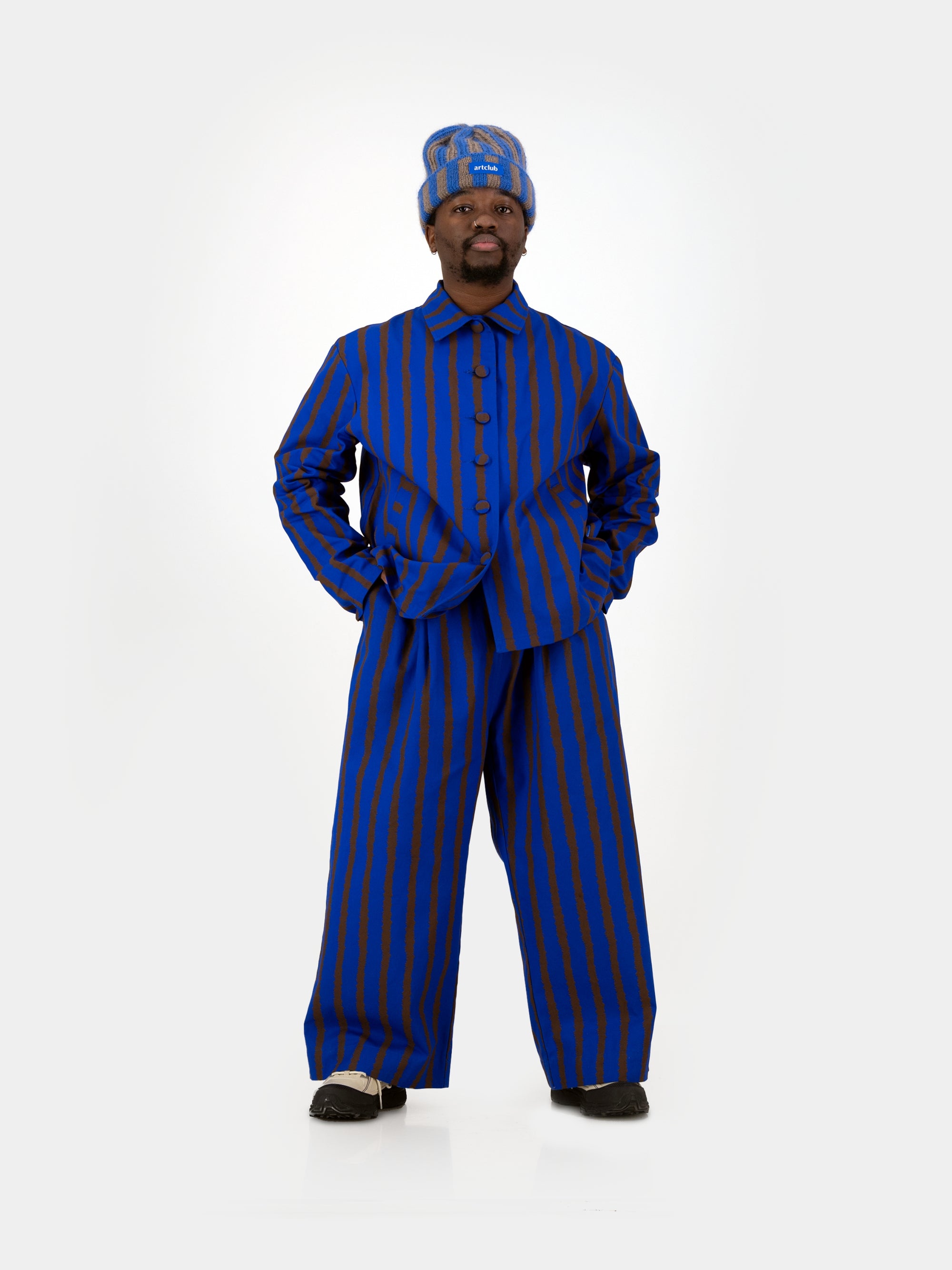 Cropped Cocoon - Stripe