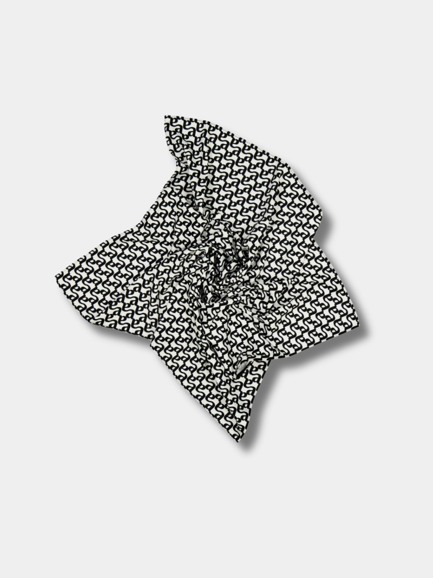 Logogram Scarf- Cream