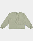 Seersucker Studio Hoodie - Sage