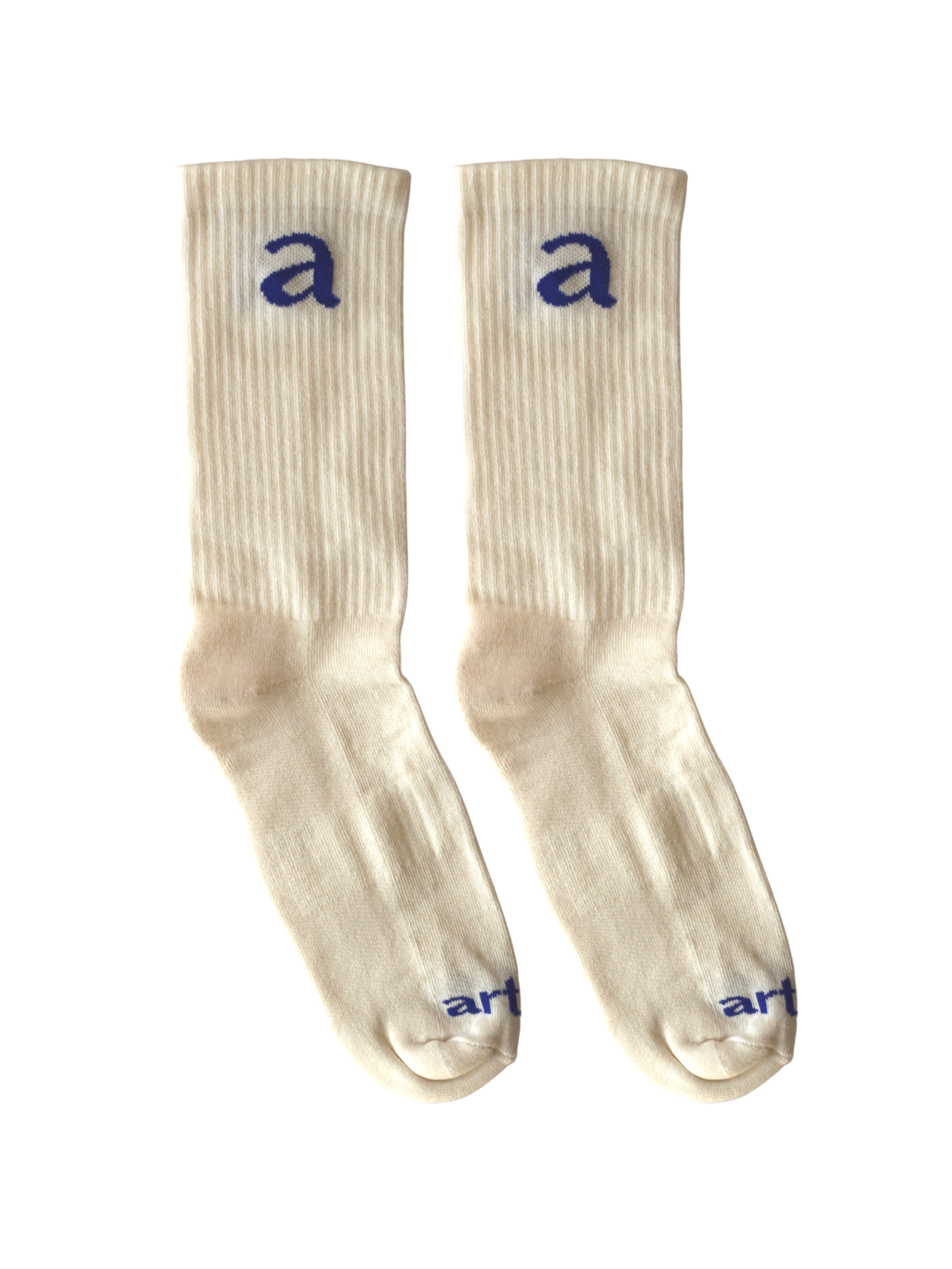 Cream Crew Socks - Artclub and Friends