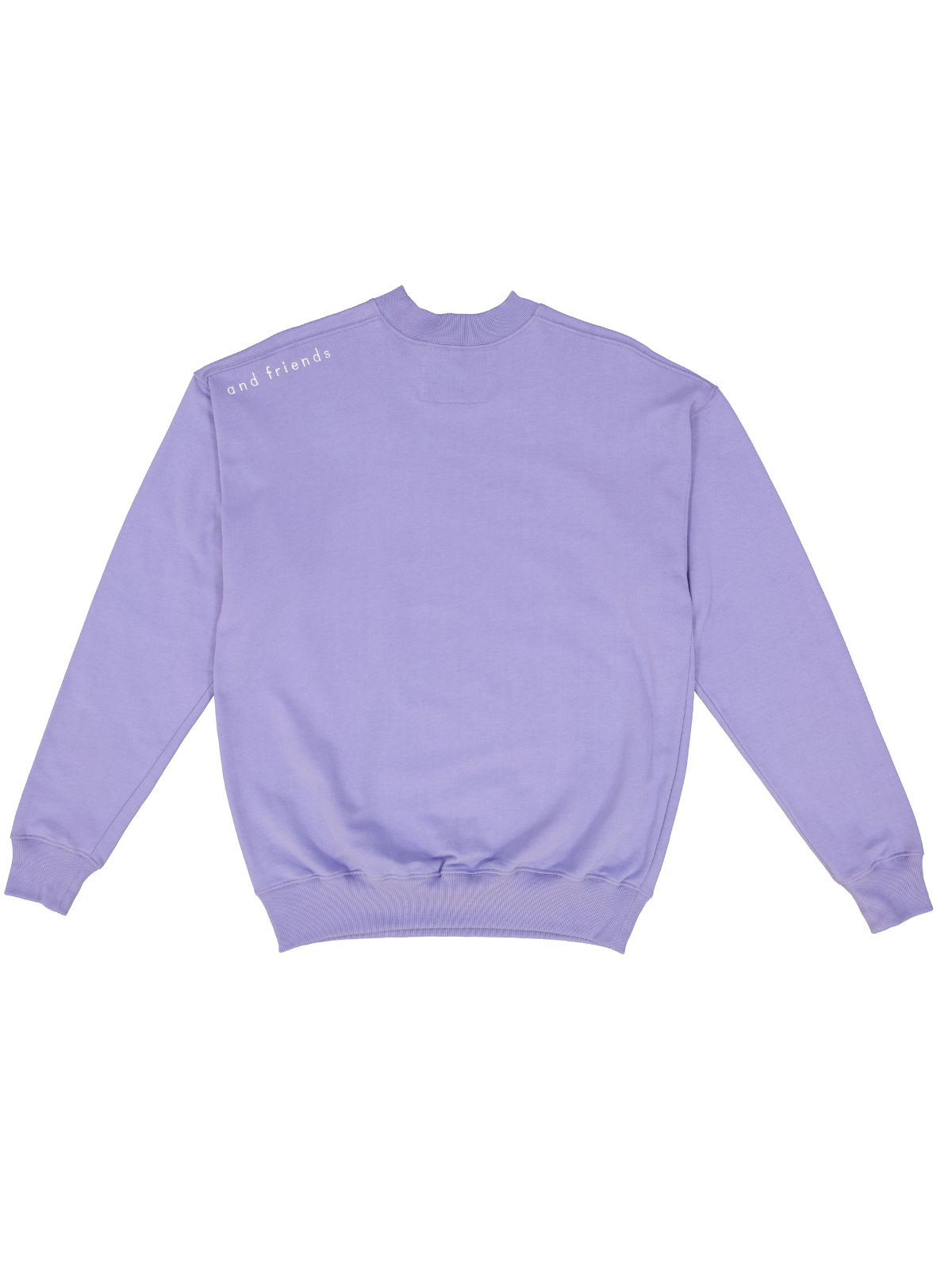 Embroidered Logo Sweater Lavender