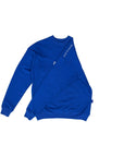 Embroidered Logo Sweater Royal