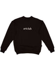 Embroidered Logo Sweater Black