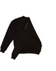 Embroidered Logo Sweater Black