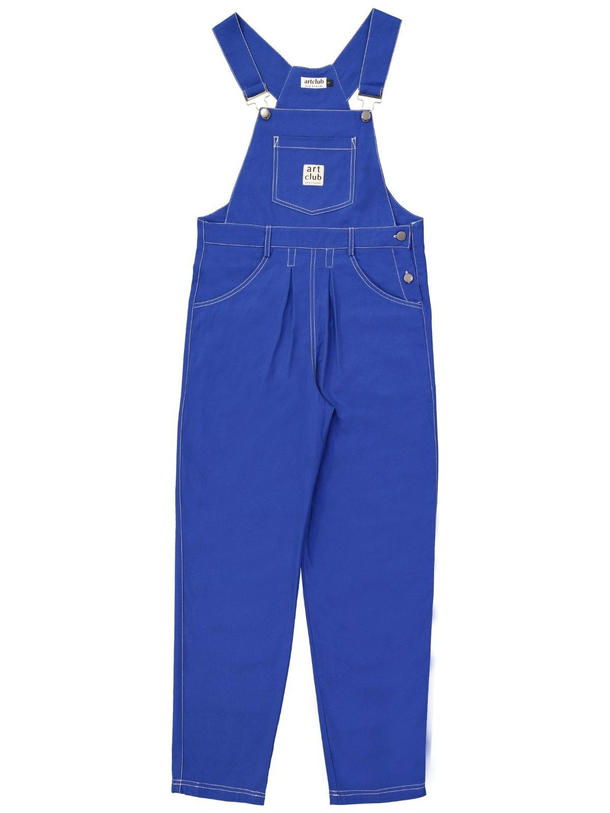 Topstitched Royal Dungaree - Artclub and Friends