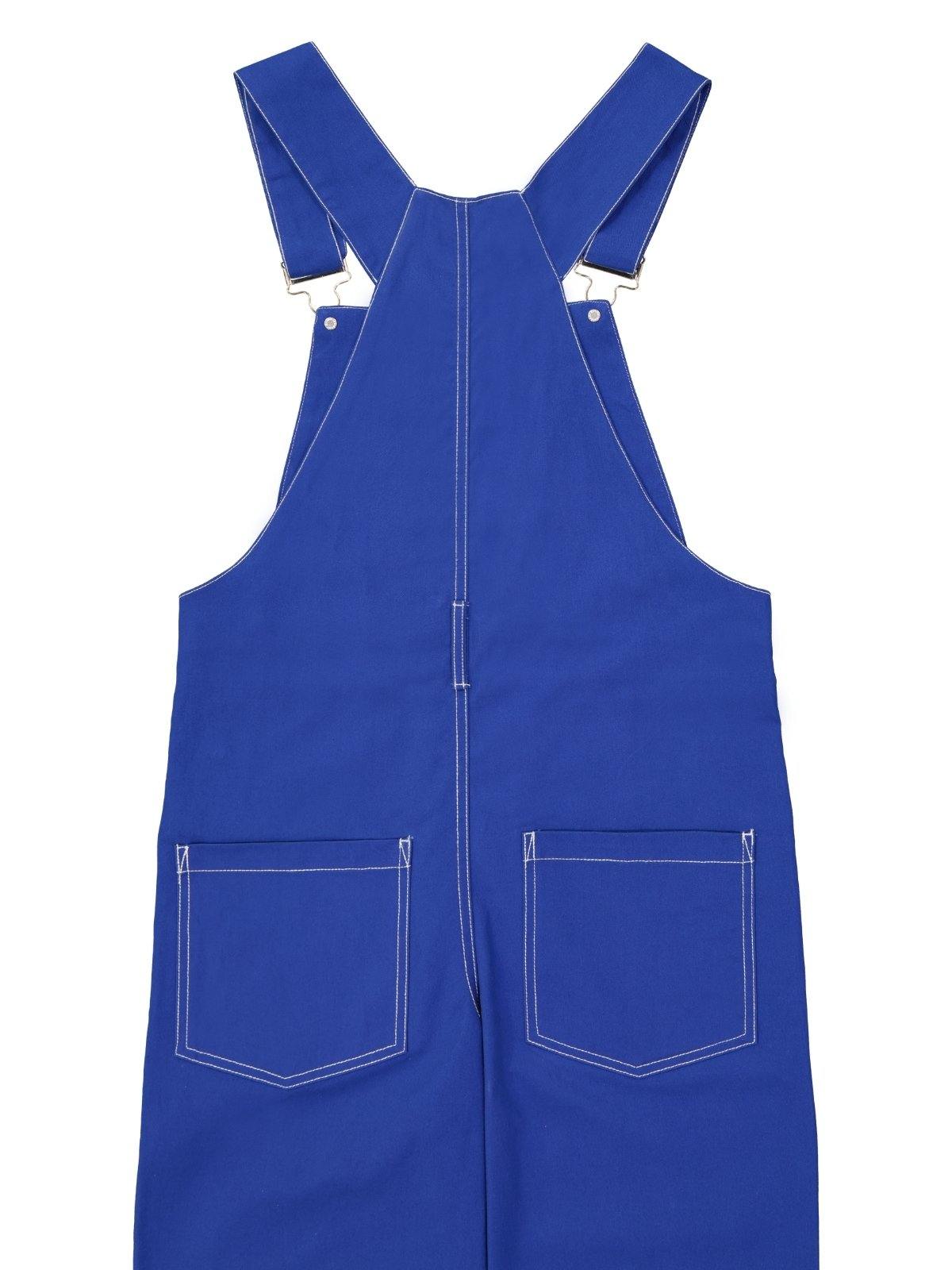 Topstitched Royal Dungaree - Artclub and Friends