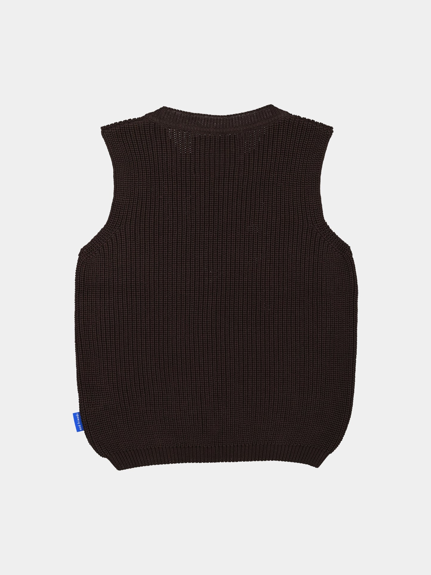 Knitwear Vest - Cocoa