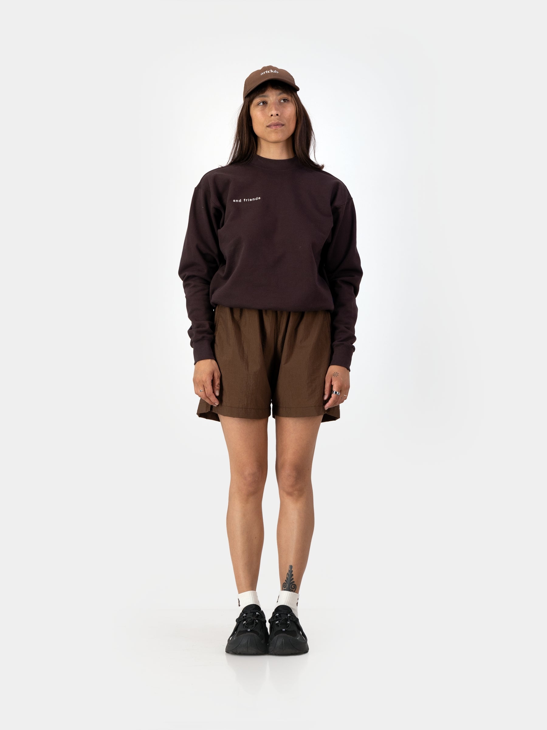 'and friends' Sweater - Chocolate