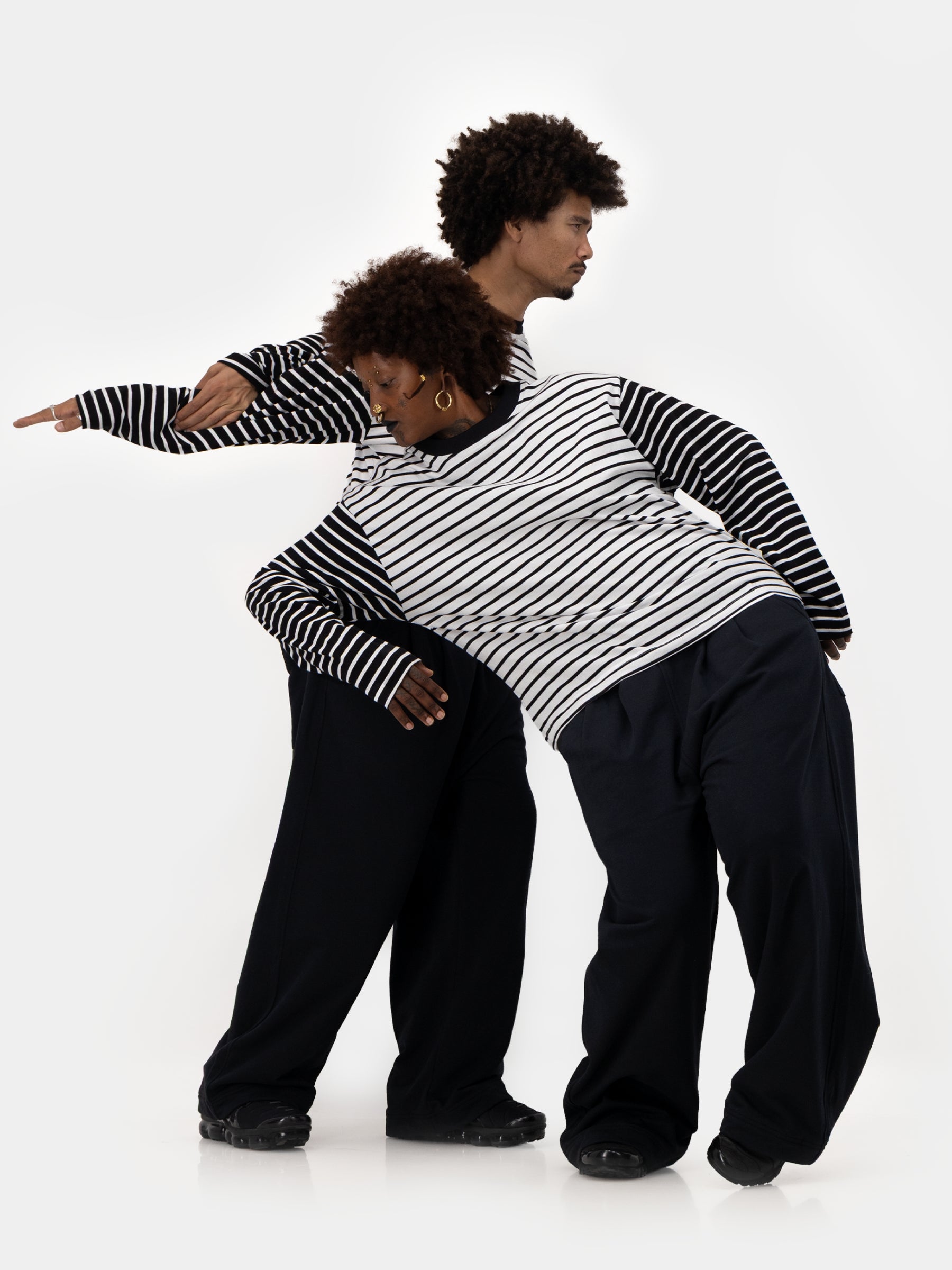 The Uniform Long Sleeve Tee - Stripe