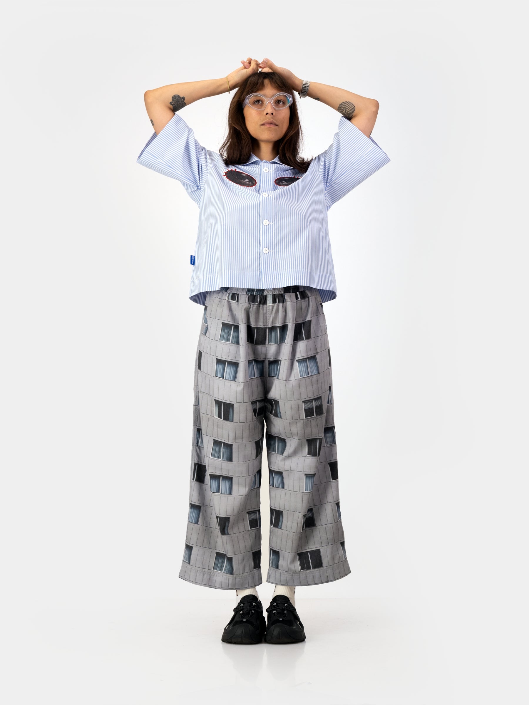 Reef Sithole Cropped Cocoon Pants