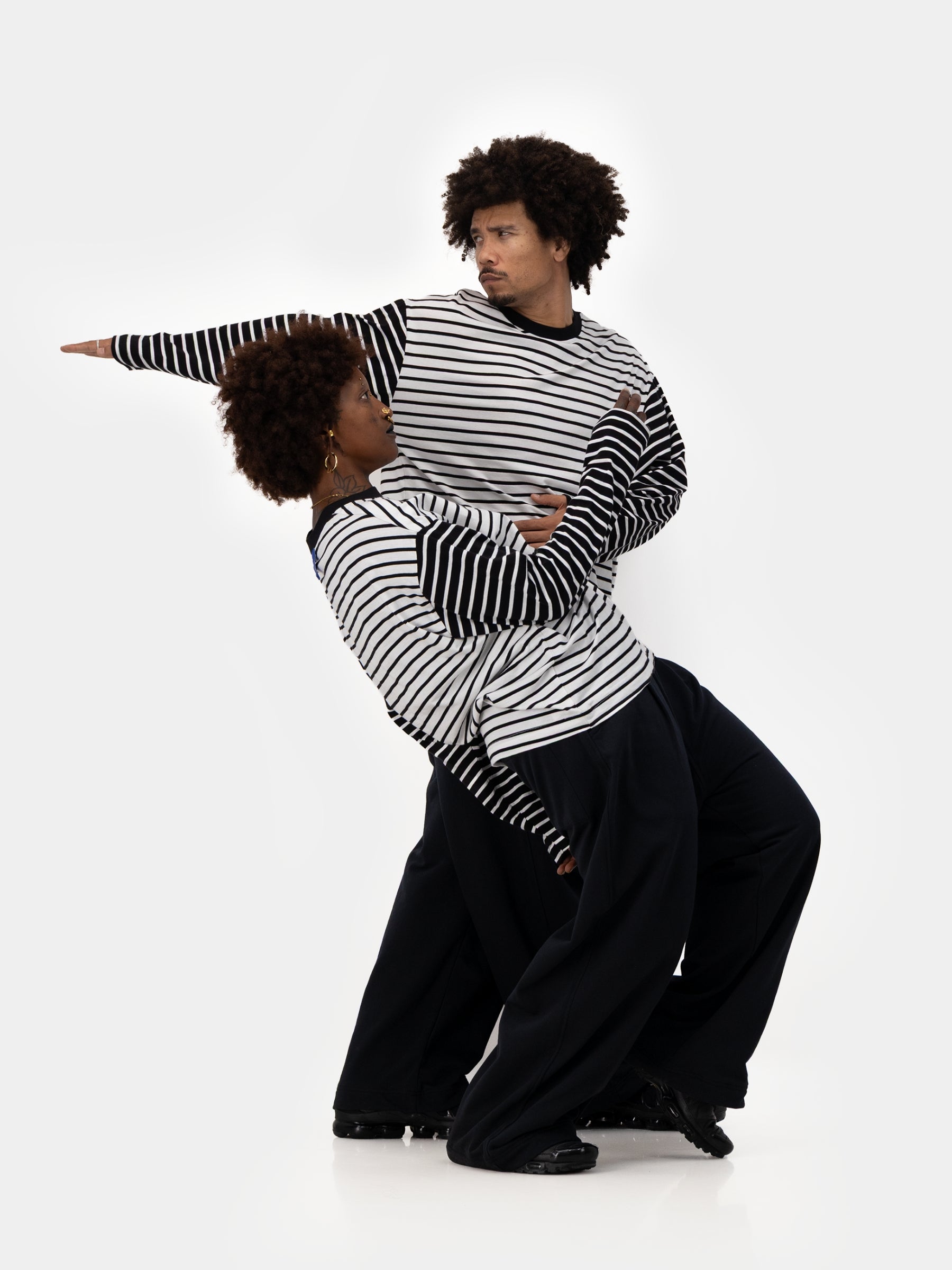 The Uniform Long Sleeve Tee - Stripe