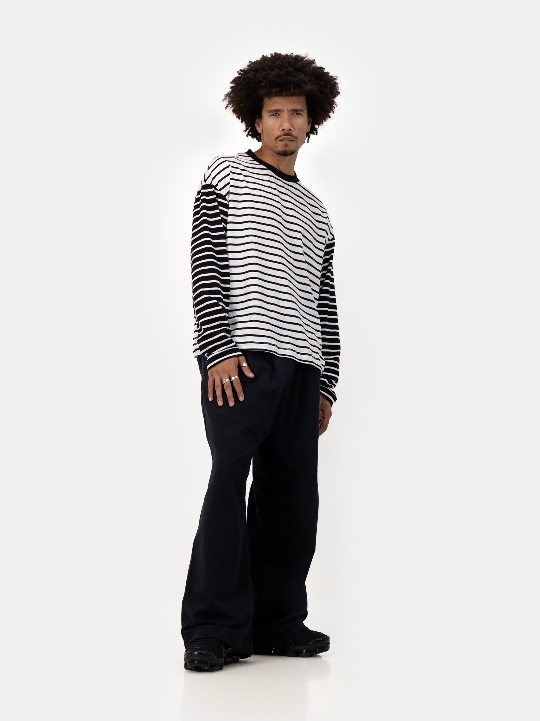 The Uniform Long Sleeve Tee - Stripe